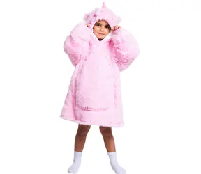 Cozy Noxxiez Unicorn - warme TV-Sweatdecke mit Kapuze / 3 - 6 Jahre