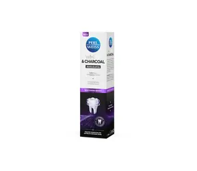 Perl Weiss Whitening Zahncreme Weiß & Aktivkohle, 75 ml