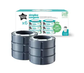 Tommee Tippee Simplee Ersatzpatronen, 6 Stück