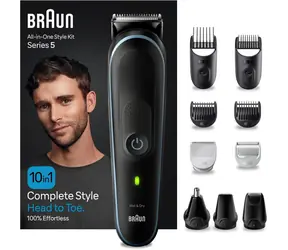 Ausgepackt - Braun MGK5445 Series 5 / Trimmer / Ganzkörper / 0,5-21 mm / Laufzeit bis zu 100 Min. / ausgepackt