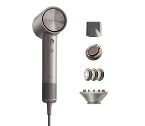 Laifen Haartrockner Swift 4 Polished Titanium: Silber / Haartrockner / 1600 W / 2 Geschwindigkeitsstufen 