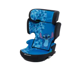 BEBECONFORT Hera i-Fix i-Size Disney Autositz Fun Stitch / von 3,5 bis 12 Jahren (von 15 bis 36 kg | von 100 bis 150 cm)