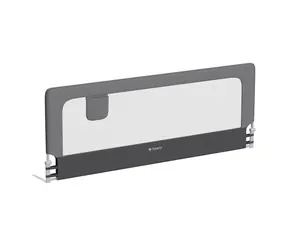 Tulano Bettbezug 30 grau Sicherheits-Bettgitter 200 cm