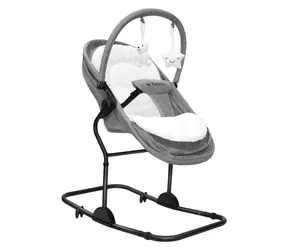 Tulano Moon 35 4-in-1 grau / Schaukelstuhl / ab Geburt bis 9 kg