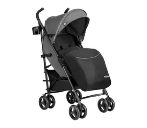 Tulano Davos 35 grau-schwarz / Faltbarer Kinderwagen / bis 4 Jahre / Tragkraft 22 kg