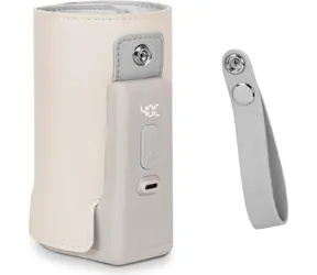 Lionelo Kabelloser Flaschenwärmer Thermup Go PLUS Beige Sand / 3000 mAh / LCD / 5 Temperaturstufen
