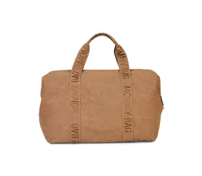 Childhome Wickeltasche Signature Prestige, Haselnussbraun / 55 x 30 x 40 cm