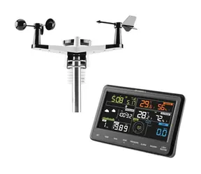  Gogen ME 3900 silber / Wetterstation mit Regensensor / WLAN