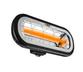 Bazar - Neo Tools 90-032 / Elektrischer Heizstrahler - Infrarot / für den Innen- und Außenbereich / 2000 W / 1 Leistungsstufe / Bazar
