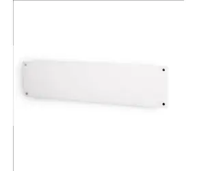 Glaspaneelheizkörper MB800L / 800 W / Fläche 10-14 m / IPX4 / weiß