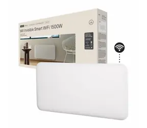 Mill Paneelheizkörper mit WLAN Gen 4 PA1500WIFI4 / 1500 W / Raumgröße 18-22 m / IPX4 / weiß