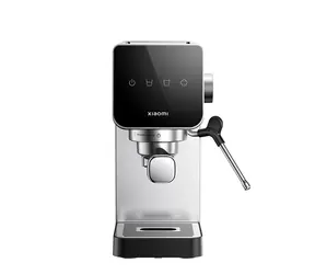 XIAOMI Halbautomatische Espressomaschine, silber / Hebel-Kaffeemaschine / 1350 W / 20 bar / 0,9 l / Dampfdüse