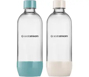 SodaStream Flasche JET 2x 1 l Blau&Sand