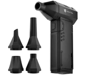 Navitel TF5 schwarz / Turbolüfter / USB-C / 3000 mAh / 3 Geschwindigkeiten