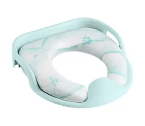 KikkaBoo Kinder-Toilettensitz Sea WORLD Korallenminze / ab 4 Jahren