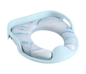 KikkaBoo Kinder-Toilettensitz Sea WORLD Muschelblau / ab 4 Jahren