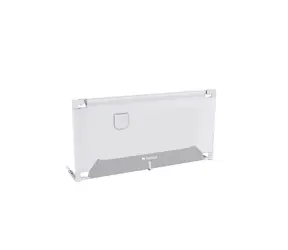 Tulano Bettbezug 44 Sicherheits-Bettgitter 140 cm weiß-grau