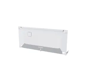 Tulano Bettbezug 46 Sicherheits-Bettgitter 160 cm weiß-grau