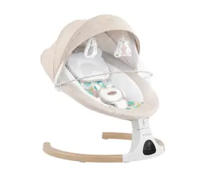 Tulano Adstrid 35 beige / Elektrischer Schaukelstuhl / von Geburt an bis 9 Monate