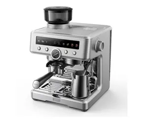 MOVA S20 Pro Halbautomatische Kaffeemaschine silber / 3200 W / 20 bar / 2,8 l / 250 g Behälter 