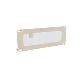 Tulano Bettbezug 48 Sicherheits-Bettgitter 180 cm beige