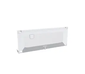 Tulano Bettbezug 48 Sicherheits-Bettgitter 180 cm weiß-grau