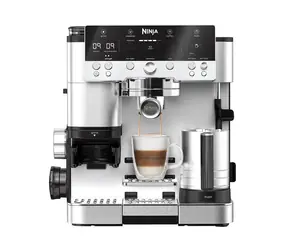 Ninja Luxe Cafe Premier ES601EU silber / Hebel-Kaffeemaschine / 1650 W / 2 l