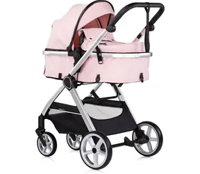 CHIPOLINO Kinderwagen kombiniert Vista 2in1 Pink Marshmallow