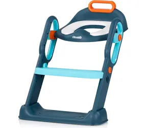 CHIPOLINO Toilettensitz mit Leiter, Flippy Blue