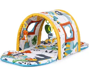 CHIPOLINO Spieldecke mit Tunnelhaus