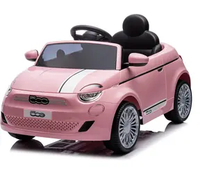 CHIPOLINO Elektroauto Fiat 500 Pink