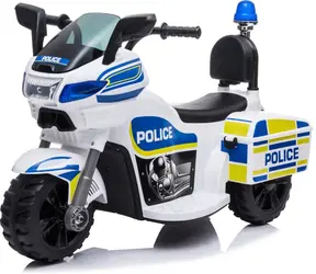 CHIPOLINO Elektromotorrad Polizei Weiß