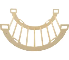 CHIPOLINO Holzleiter und Schaukel mit Kissen 2in1