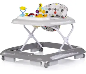 CHIPOLINO Interaktiver Baby-Lauflernwagen Grau