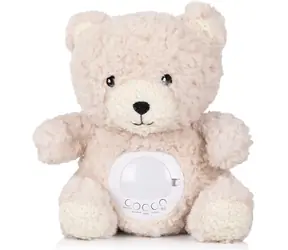 CHIPOLINO Plüschteddybär mit Projektor und Musik, Beige