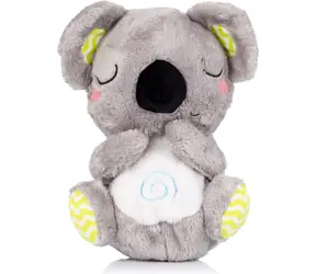 CHIPOLINO Plüschtier mit Atemfunktion und Musik, Koala, Grün, Grau