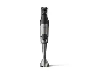 Philips 5000 Serie HR2682/00 silber-schwarz / Stabmixer / 1200 W / Schneebesen + Behälter