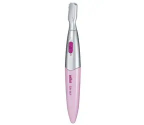 Ausgepackt - Braun FG1100 / Trimmer / Damen / Trockenrasur / 1x AAA-Batterie / rosa / ausgepackt