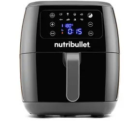 Nutribullet XXL Digitale Heißluftfritteuse NBA071B schwarz / 7 l / 1800 W