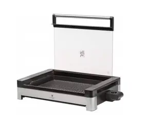 WMF Lono 04.1543.0011 schwarz / Tischgrill / 2200 W / Arbeitsfläche 40 x 29 cm