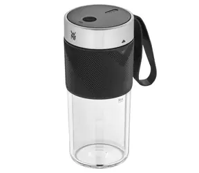 WMF KITCHENminis Silber / Reise-Smoothie-Mixer / 50 W / 0,3 l