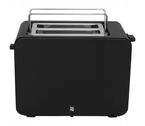 WMF Stelio schwarz / Toaster / 1050 W / 2 Toasts / 7 Bräunungsstufen / Edelstahl
