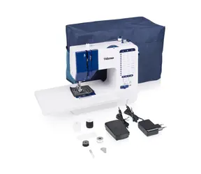 Tristar SM-6005 weiß-blau / Nähmaschine / 38 verschiedene Nähprogramme