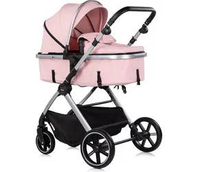 Beschädigte Verpackung - CHIPOLINO Pearl 2-in-1 Kombi-Kinderwagen, Puderrosa