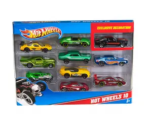 Mattel Hot Wheels Englische Jungen 10 Stück / 1:64 / ab 3 Jahren