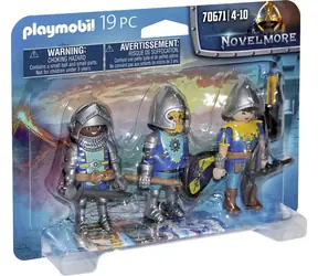 Playmobil Novelmore 70671 Drei Ritter von Novelmore / ab 4 Jahren