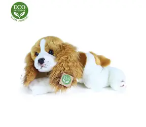 Rappa Plüschhund Cavalier King Charles Spaniel liegend 30 cm / UMWELTFREUNDLICH / ab 0 Monaten