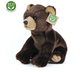 Rappa Teddybär sitzend 25 cm / UMWELTFREUNDLICH / ab 0 Monaten