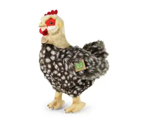 Rappa Plüsch stehende Henne 33 cm / UMWELTFREUNDLICH / ab 0 Monaten