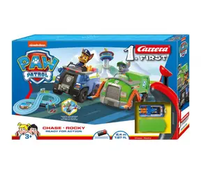 Carrera 63040 FIRST Paw Patrol / Autorennbahn / Streckenlänge 2,4 m / ab 3 Jahren